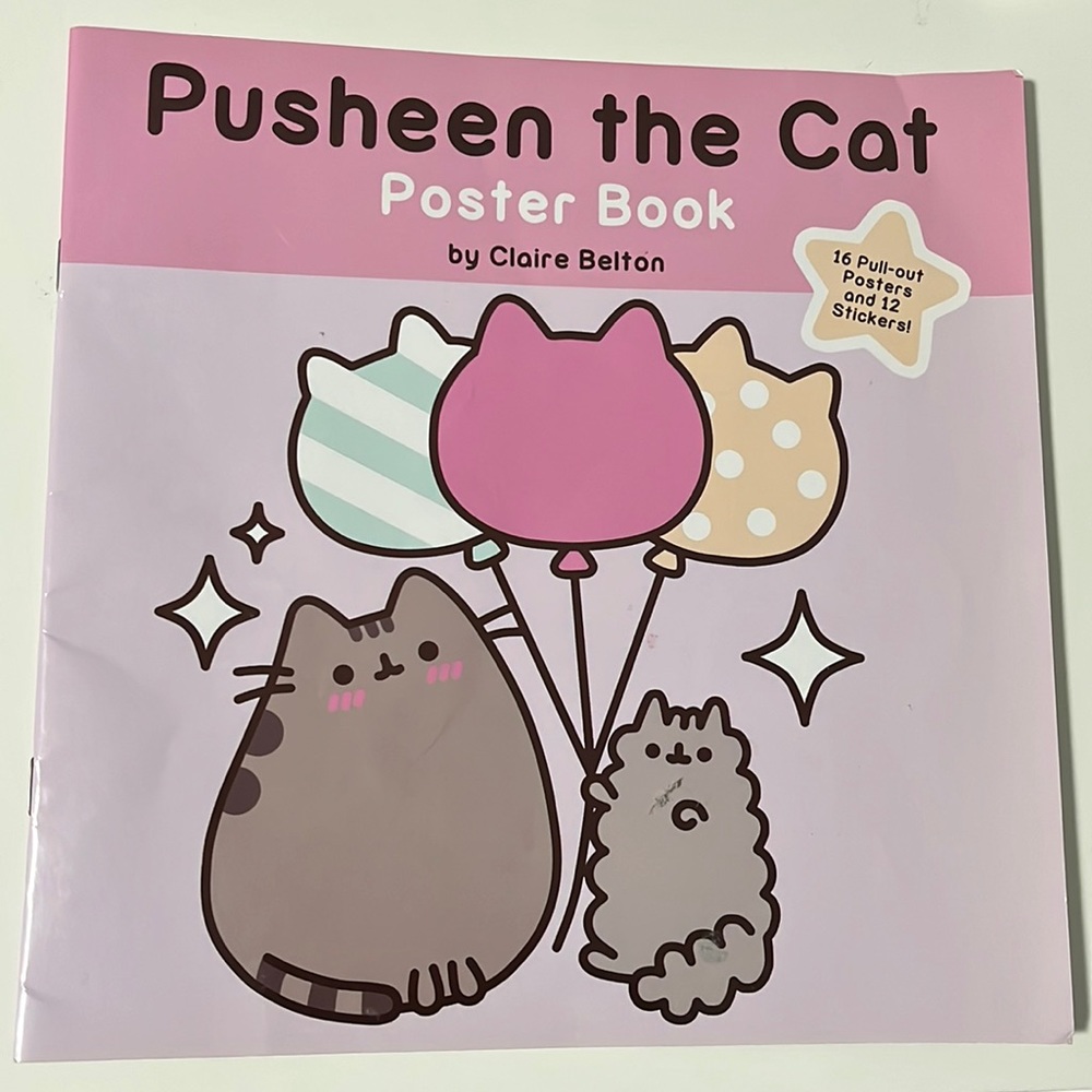 Pusheen poster book